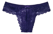 Cargar imagen en el visor de la galería, Tanga Sexy Encaje Mujer Pack De 6 Pzas, 6 Colores Diferentes
