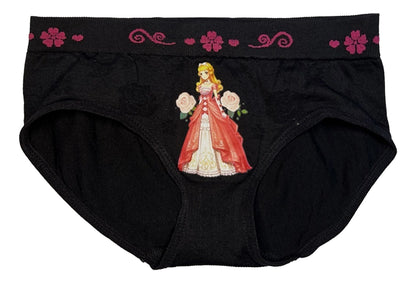 Pantaleta Licra Niña, Paquete 6 Piezas, 6 Diferentes Colore