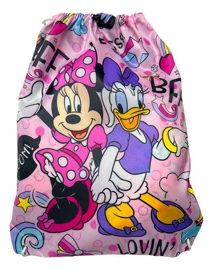 Set De Mochila Infantil Con Morral Mickey & Minnie Mouse