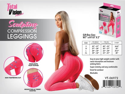 Leggins Mallas Para Mujer Con Compresión Y Levanta Gluteos