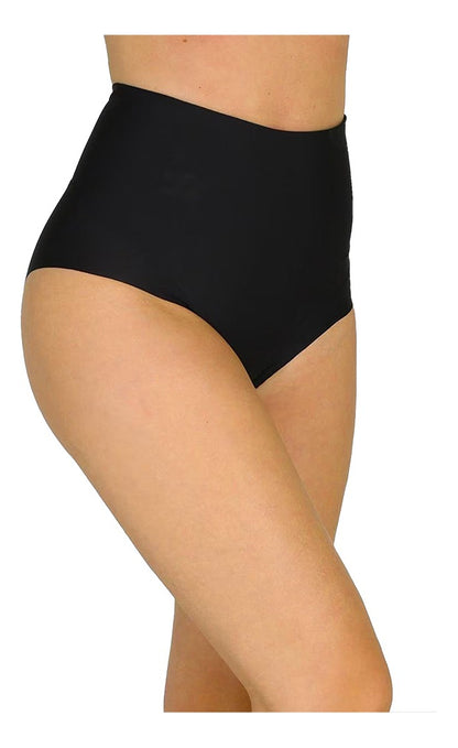 Pantaleta Alta Sin Costuras Pack 3pzas Negra/nude/blanco