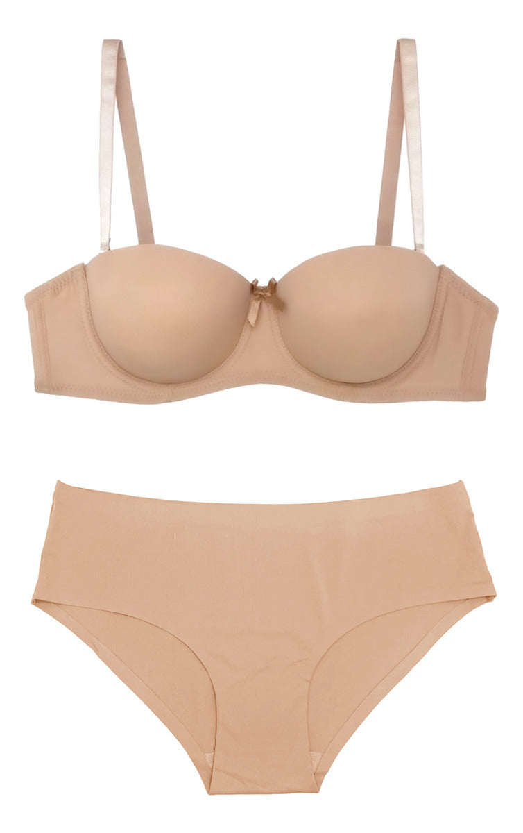 Coordinado 1 Set De Brasier Y Panty Sin Costuras, Invisibles