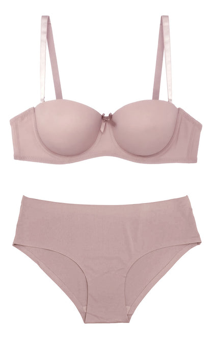 Coordinado 1 Set De Brasier Y Panty Sin Costuras, Invisibles
