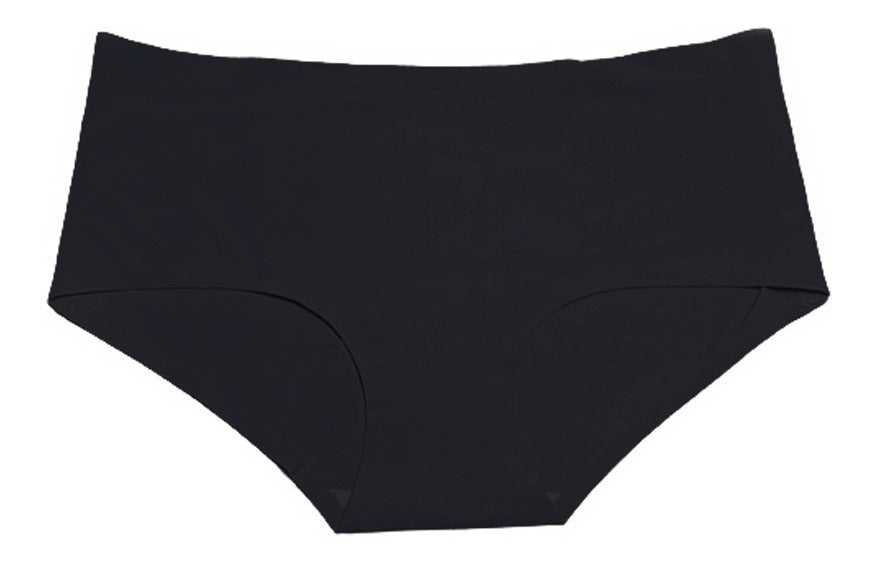 Pantaleta Sin Costura Pack 3 Pzas Negro/nude/blanco O Negras