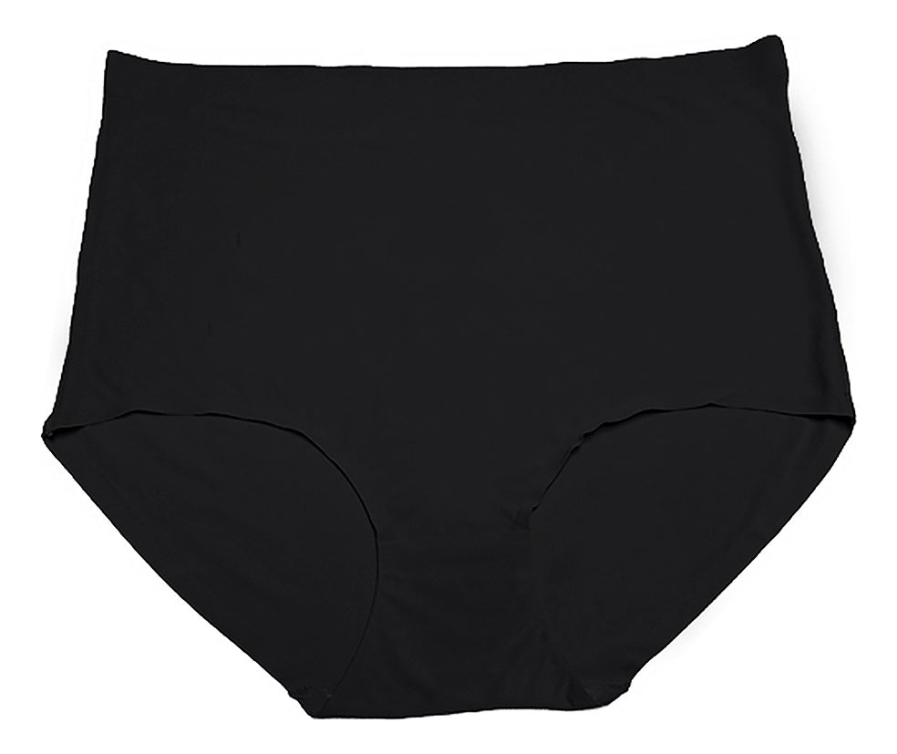 Pantaleta Alta Sin Costuras Pack 3pzas Negra/nude/blanco