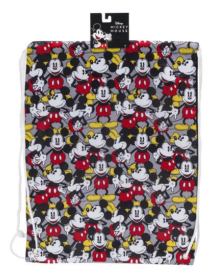 Set De Mochila Infantil Con Morral Mickey & Minnie Mouse