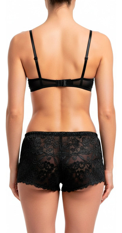 Conjunto Sexy De Brasier Y Cachetero De Encaje