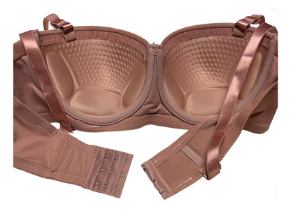Pack 3 Brasier Strapless Contorno De Silicon No Se Mueve