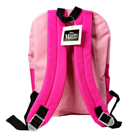 Set De Mochila Infantil Con Morral Mickey & Minnie Mouse