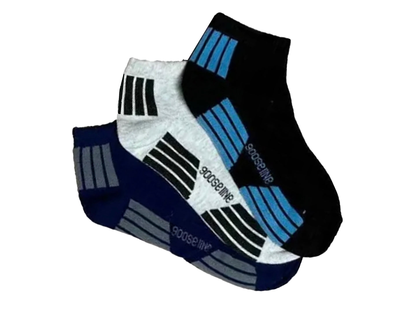 Paquete con 12 pares de Tin Deportivo De Algodón Unisex