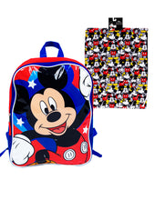 Cargar imagen en el visor de la galería, Set De Mochila Infantil Con Morral Mickey Minnie Mouse
