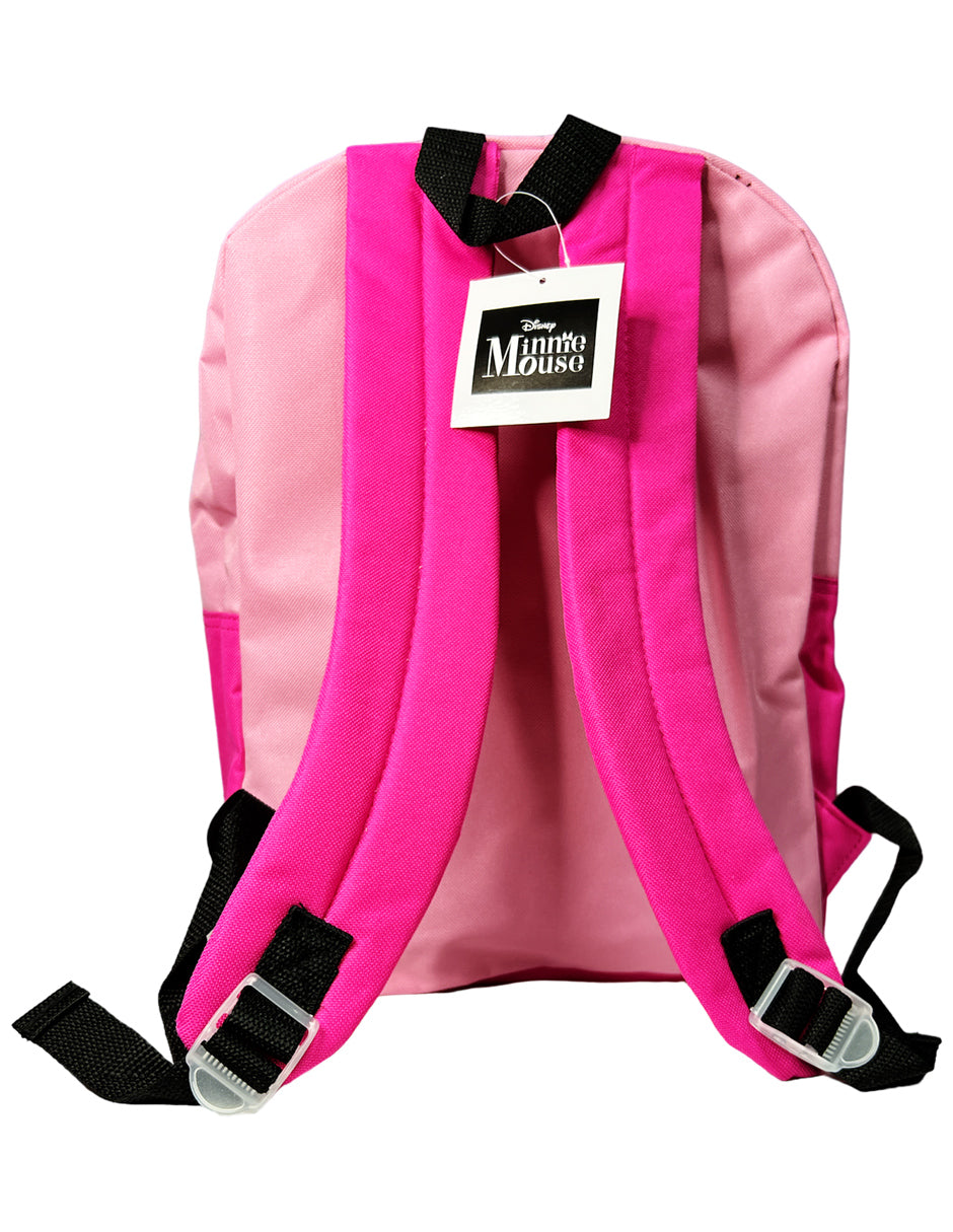 Set De Mochila Infantil Con Morral Mickey Minnie Mouse