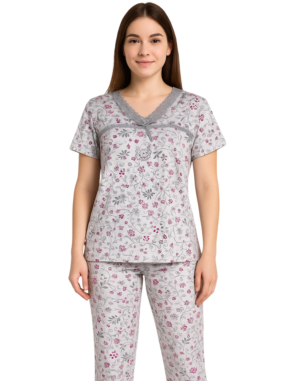 Camisón Bata Mujer Pijama Ropa Dormir Suave Y Comoda
