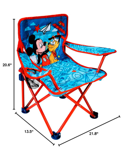 Silla Plegable Infantil Mickey & Minnie Mouse