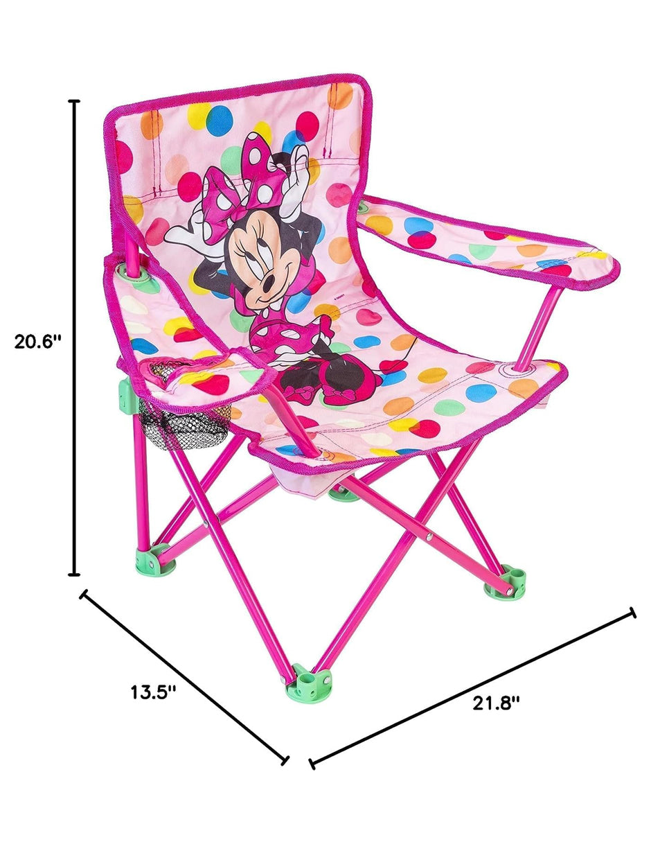 Silla Plegable Infantil Mickey & Minnie Mouse