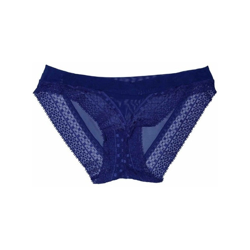 Tanga Sexy Encaje Mujer Pack De 6 Pzas, 6 Colores Diferentes