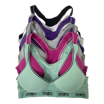 Top Deportivo Algodon Copa B C, Pack 6 Pzas, 6 Dif Color8911