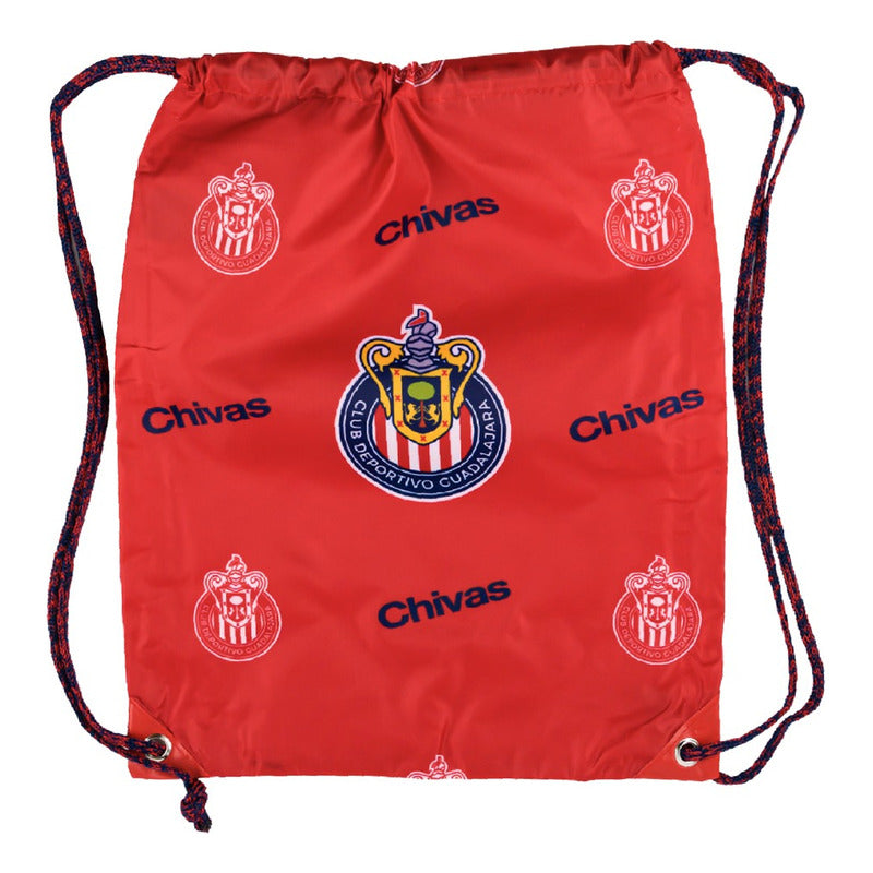 Mochila Morral Deportivo Chivas O Barza Producto Oficial