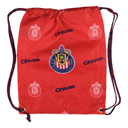 Mochila Morral Deportivo Chivas O Barza Producto Oficial