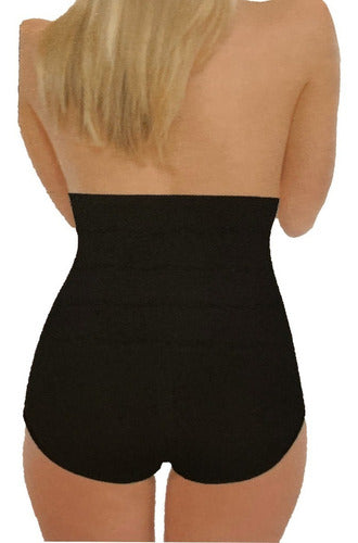 Tanga Tipo Faja Panty Calzón Para Dama Corte Alto Paq 2pzas