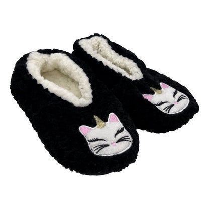 Pantufla Con Suela Antiderrapante Y Borrega