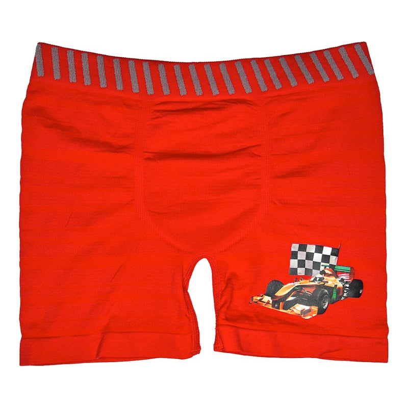 Boxer Largo Licra Niño, Pack 6 Piezas, 6 Diferentes Colores