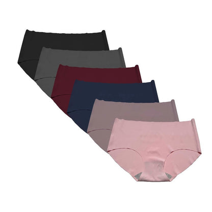 Pantaleta Sin Costuras (invisible) Pack 6 Pzas Difer Colores