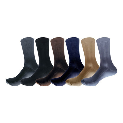 Paquete con 12 Pares de Calcetínes para Caballero de Nylon 3 Diseños Diferentes