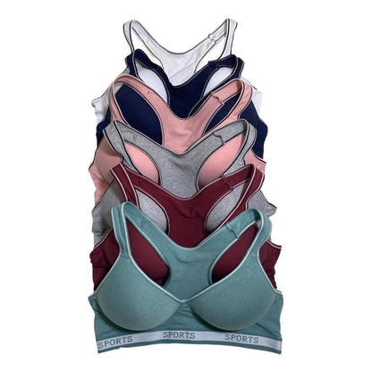 Top Deportivo Algodon Copa B C, Pack 6 Pzas, 6 Dif Color8911