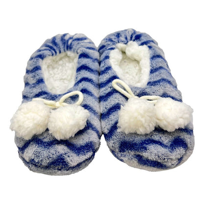 Pantufla Con Suela Antiderrapante Y Borrega