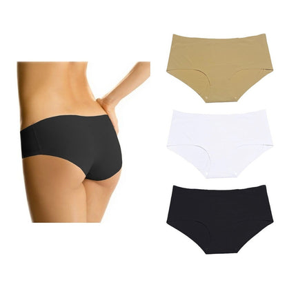 Paquete con 3 Pantaletas, Boxer o Tangas Sin Costuras