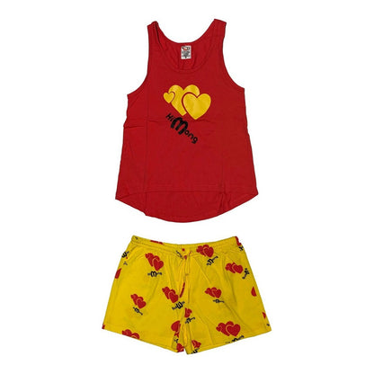 Pijama Juvenil Para Dama 100% Algodón  8818