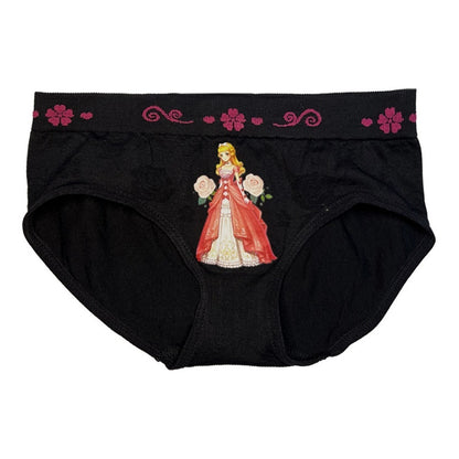 Pantaleta Licra Niña, Paquete 6 Piezas, 6 Diferentes Colore