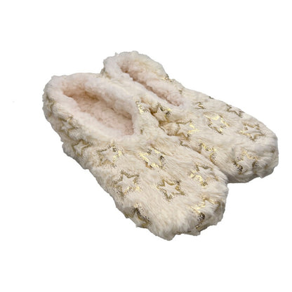 Pantufla Con Suela Antiderrapante Y Borrega
