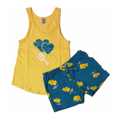 Pijama Juvenil Para Dama 100% Algodón  8818