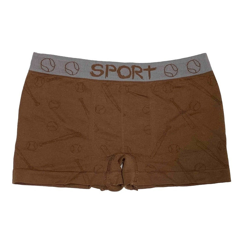 Boxer Niño Licra, Pack 6 Piezas En 6 Diferentes Colores