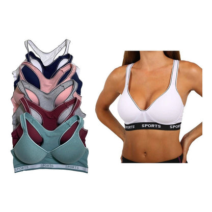 Top Deportivo Algodon Copa B C, Pack 6 Pzas, 6 Dif Color8911