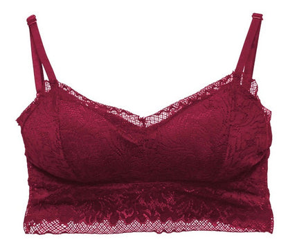 Sexy Bralette Encaje Pack Con 6 Piezas En 6 Diferentes Color