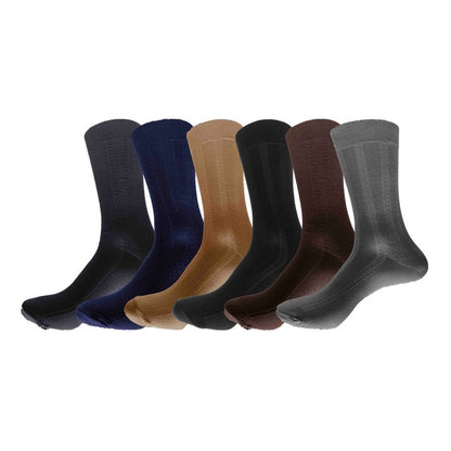 Paquete con 12 Pares de Calcetínes para Caballero de Nylon 3 Diseños Diferentes