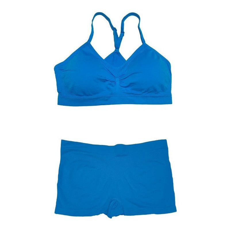 Coordinado Boxer Y Top Dama Pack 6 Pzas, 6 Colores Diferente