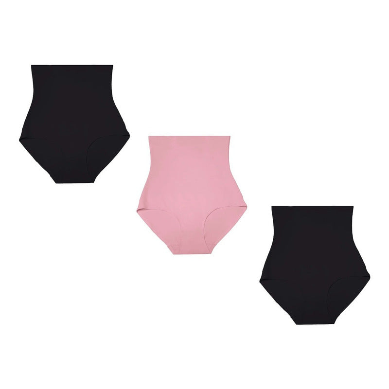 Faja Sin Costuras (invisible) Panty O Tanga Pack Con 3pzas