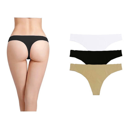 Paquete con 3 Pantaletas, Boxer o Tangas Sin Costuras
