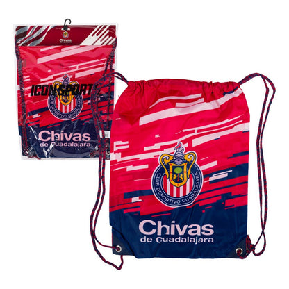 Mochila Morral Deportivo Chivas O Barza Producto Oficial