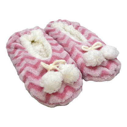 Pantufla Con Suela Antiderrapante Y Borrega