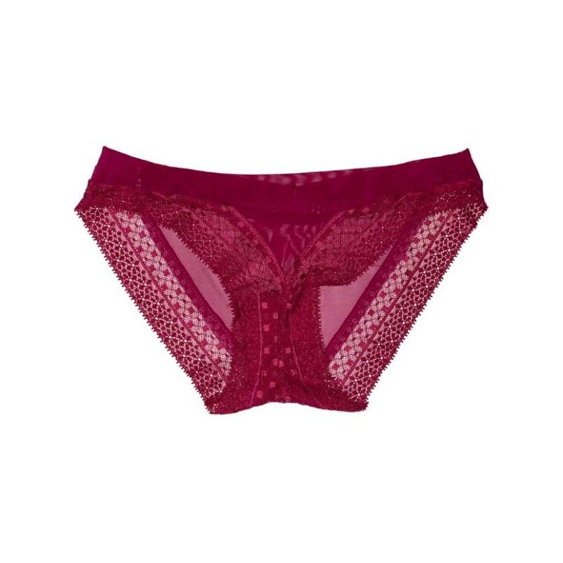 Tanga Sexy Encaje Mujer Pack De 6 Pzas, 6 Colores Diferentes