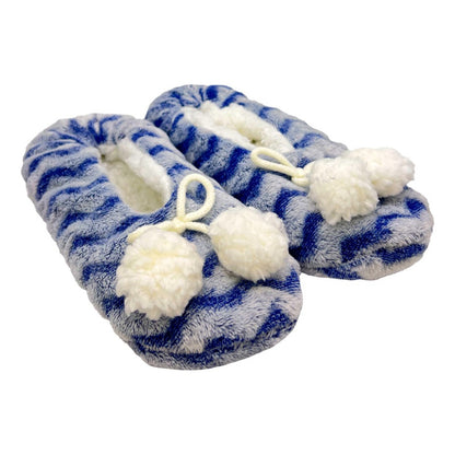 Pantufla Con Suela Antiderrapante Y Borrega