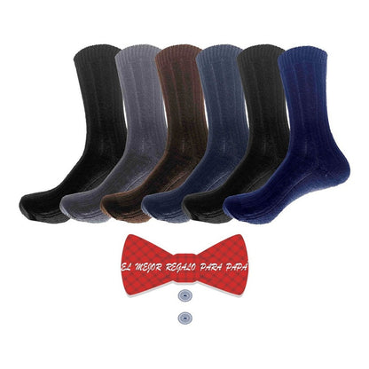 Calcetín Acrilan Hombre Grangaleón 12 Pares Diseño Canales