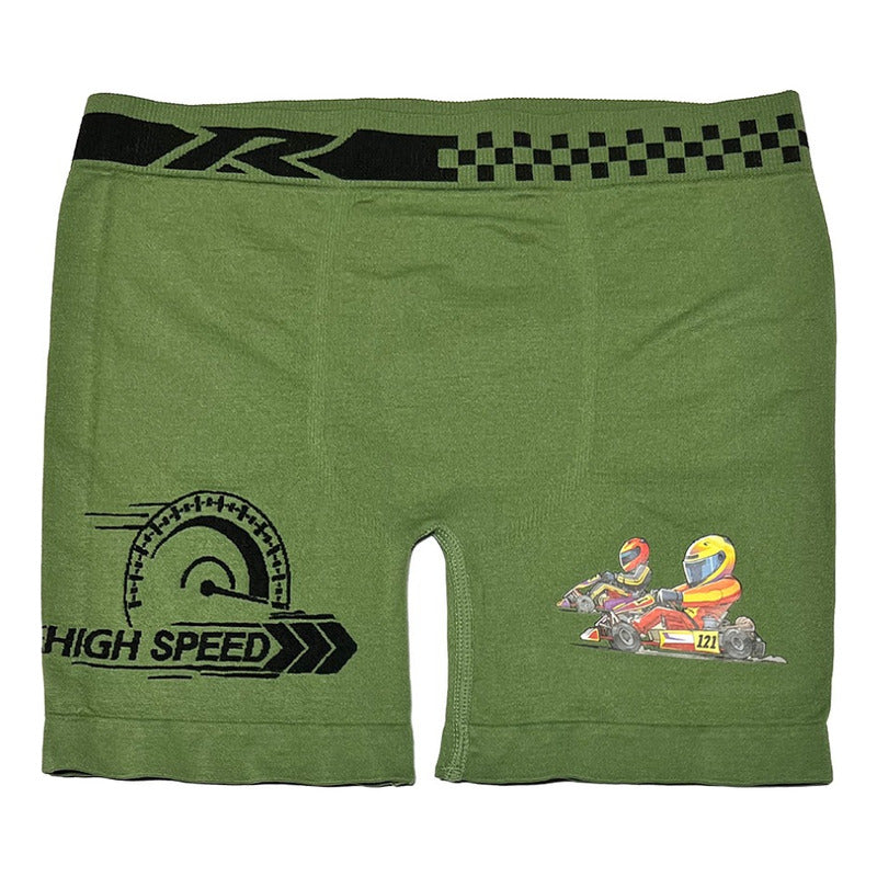 Boxer Largo Licra Niño, Pack 6 Piezas, 6 Diferentes Colores