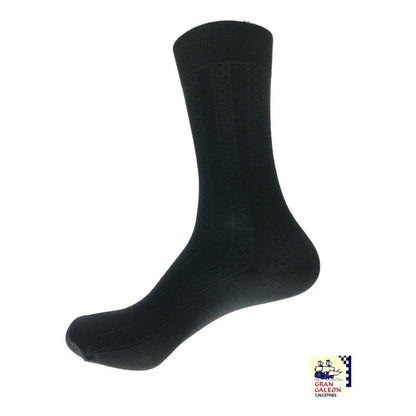 Paquete con 12 Pares de Calcetínes para Caballero de Nylon 3 Diseños Diferentes