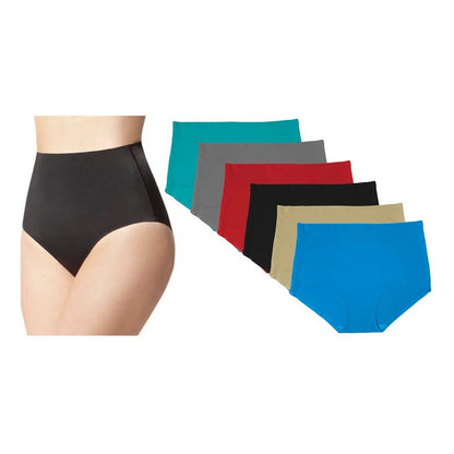 Pantaleta Sin Costuras (invisible) Pack 6 Pzas Difer Colores